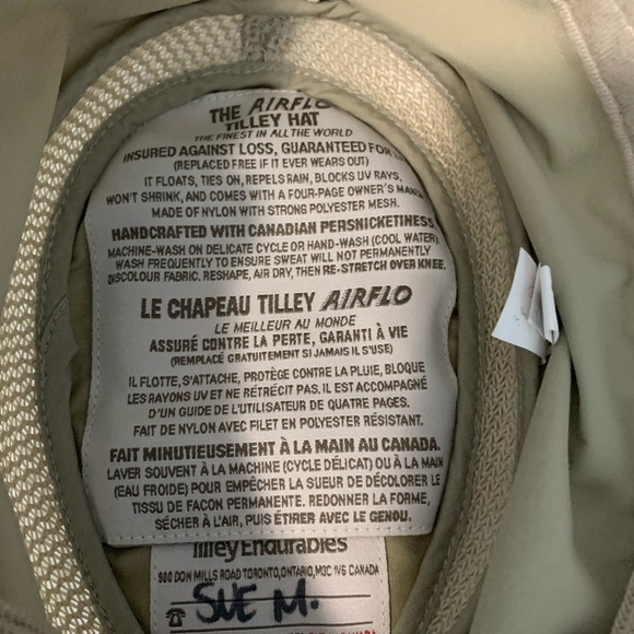 Tilley Airflo Hat for sun, pool or hiking - Picture 5 of 6